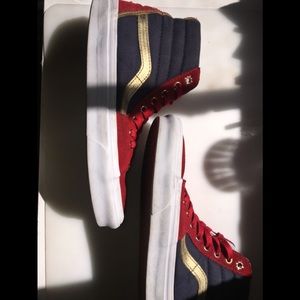 Limited addition Captain Marvel vans
